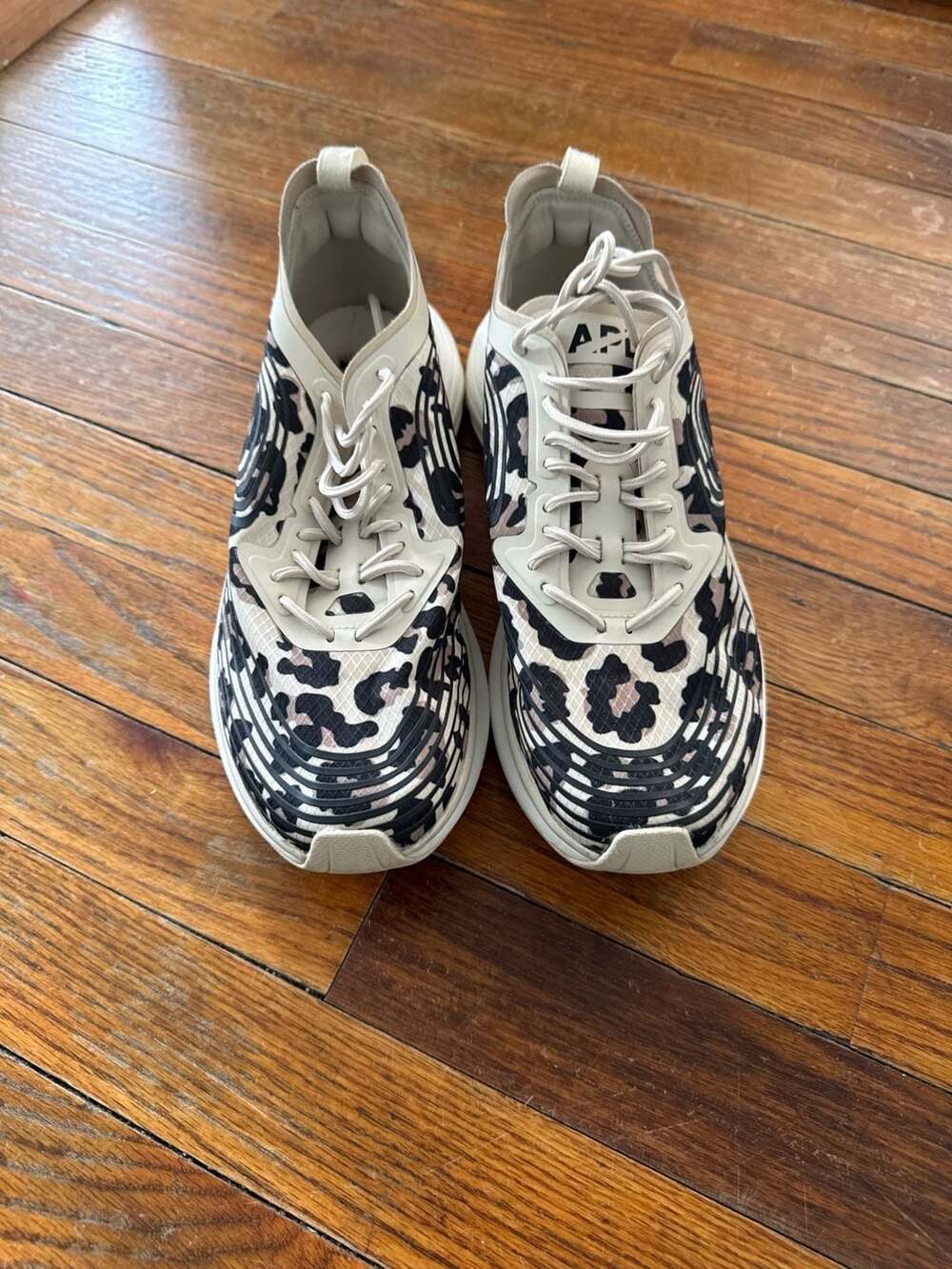 APL Leopard Print Neutral Sneakers - APL